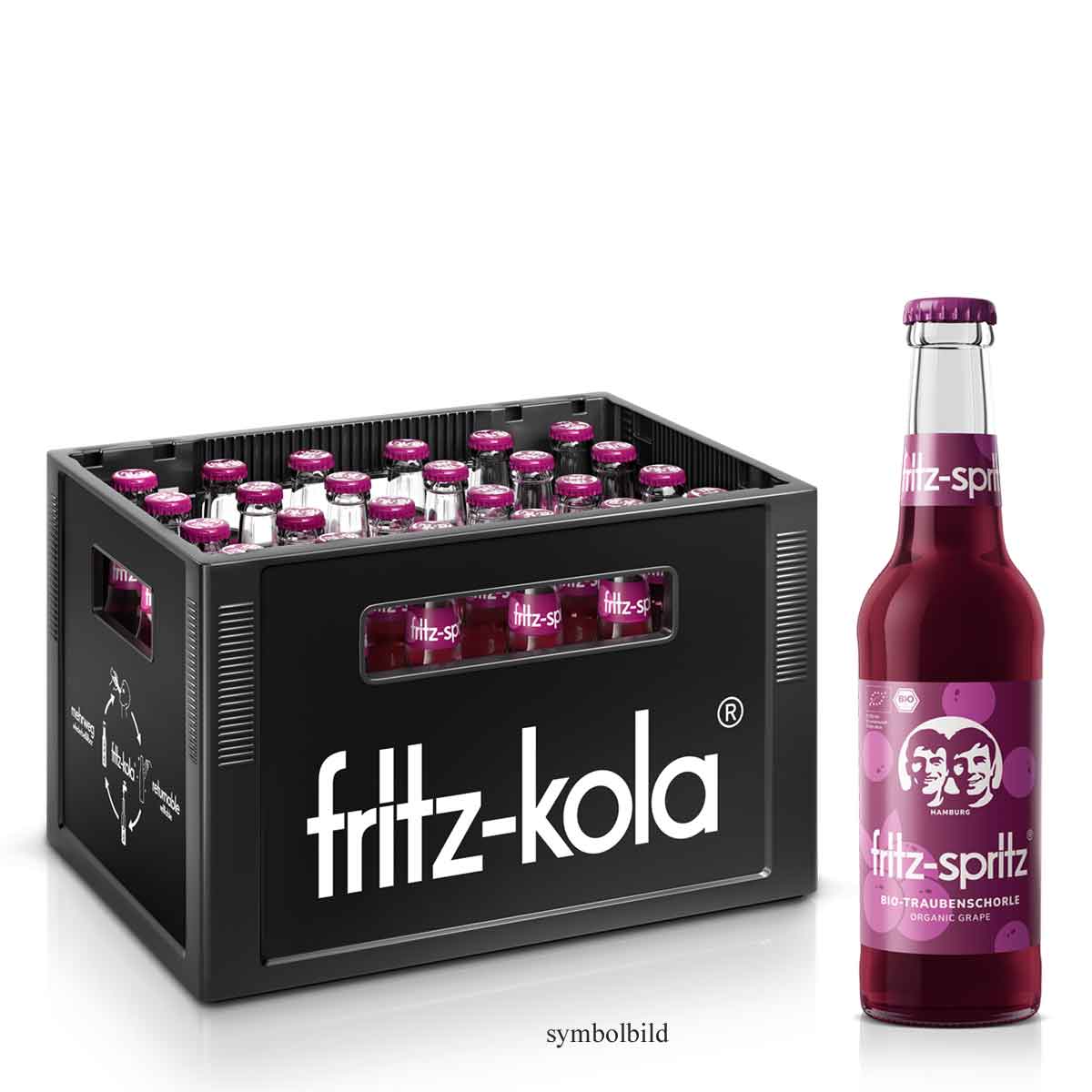 fritz-spritz bio-traubensaftschorle