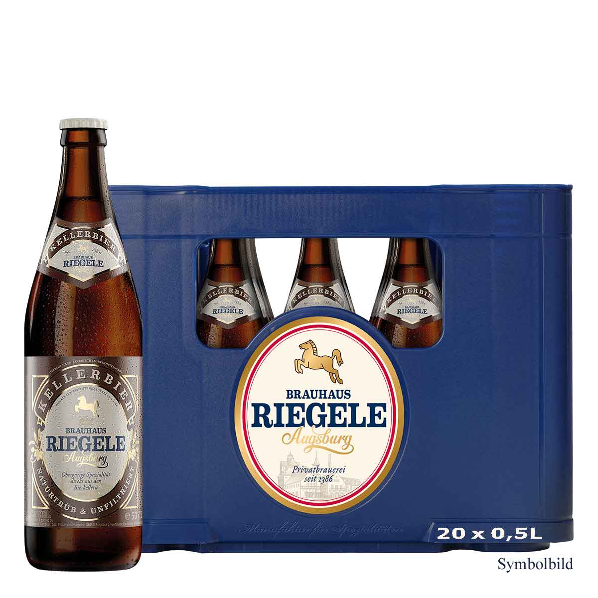 Riegele Kellerbier Naturtrüb
