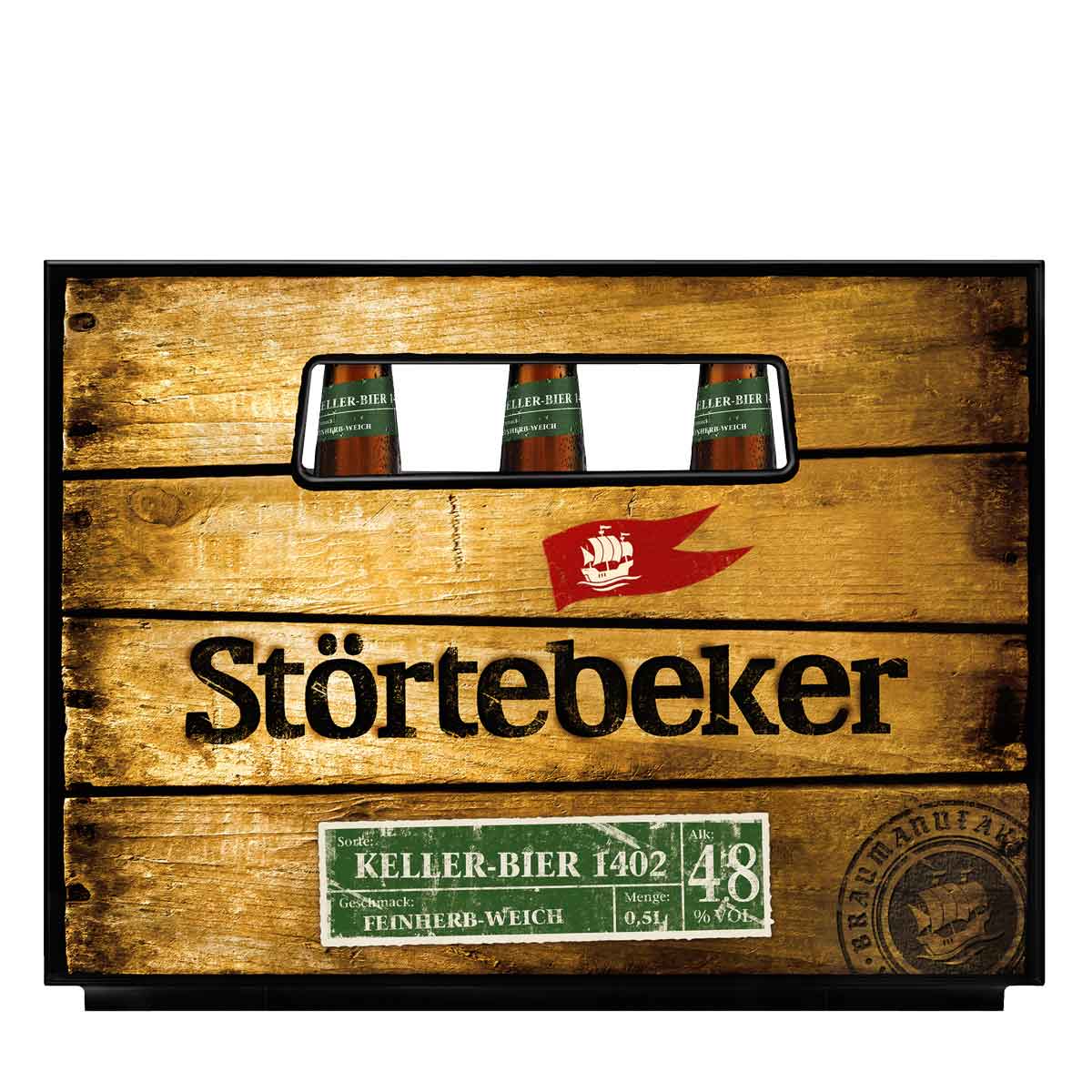 Störtebeker Kellerbier 1402 Bio