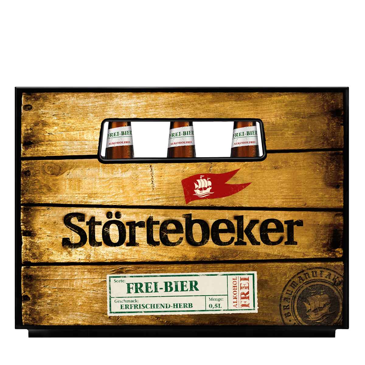 Störtebeker Frei Bier Alkoholfrei Bio