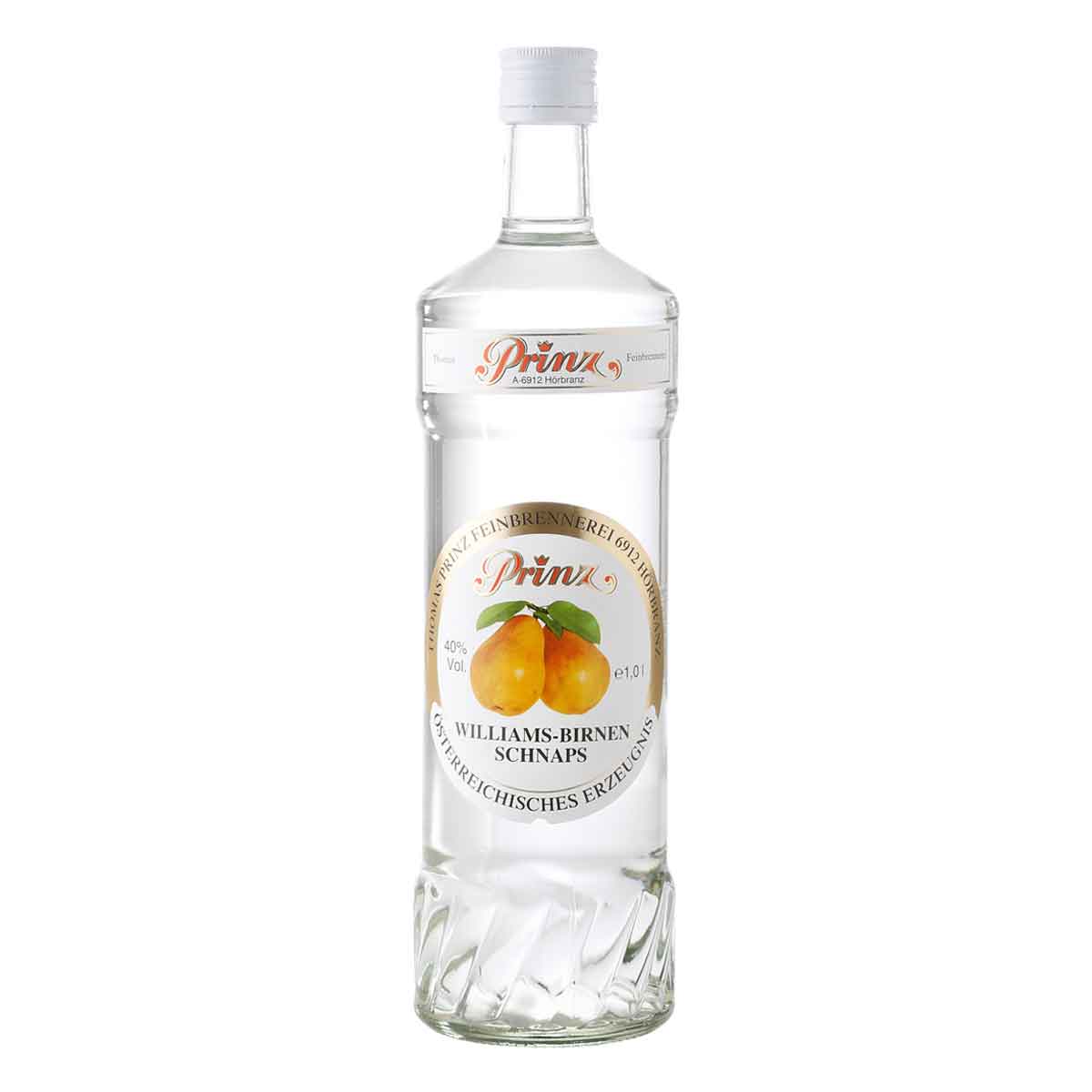 Prinz Williams-Birnen Schnaps 40%