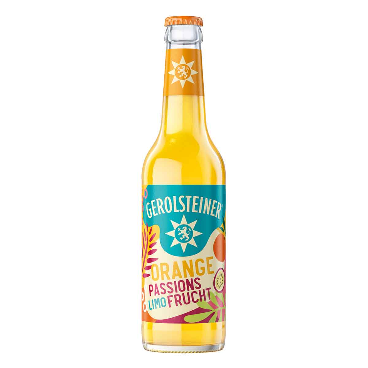 Gerolsteiner-Orange-Passions-LIMO-Frucht-0_33-Glas-Flasche-2022-05-07 Gerolsteiner Orange Passionsfrucht