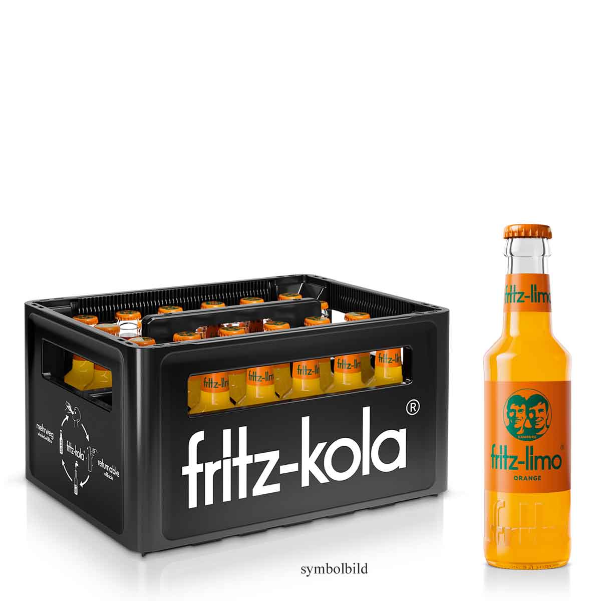 fritz-limo Ingwer-Limette