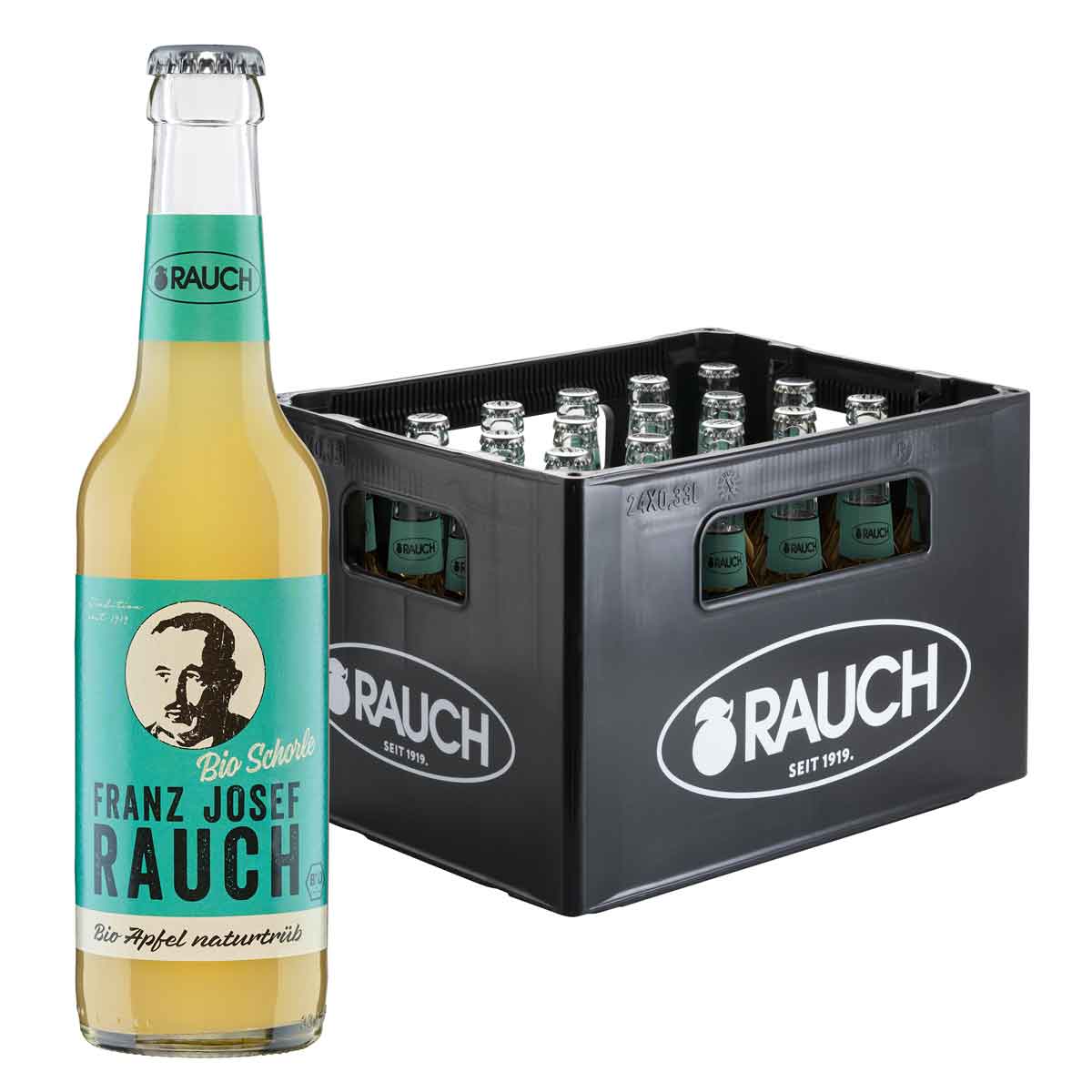 Rauch Schorle Apfel naturtrüb Bio