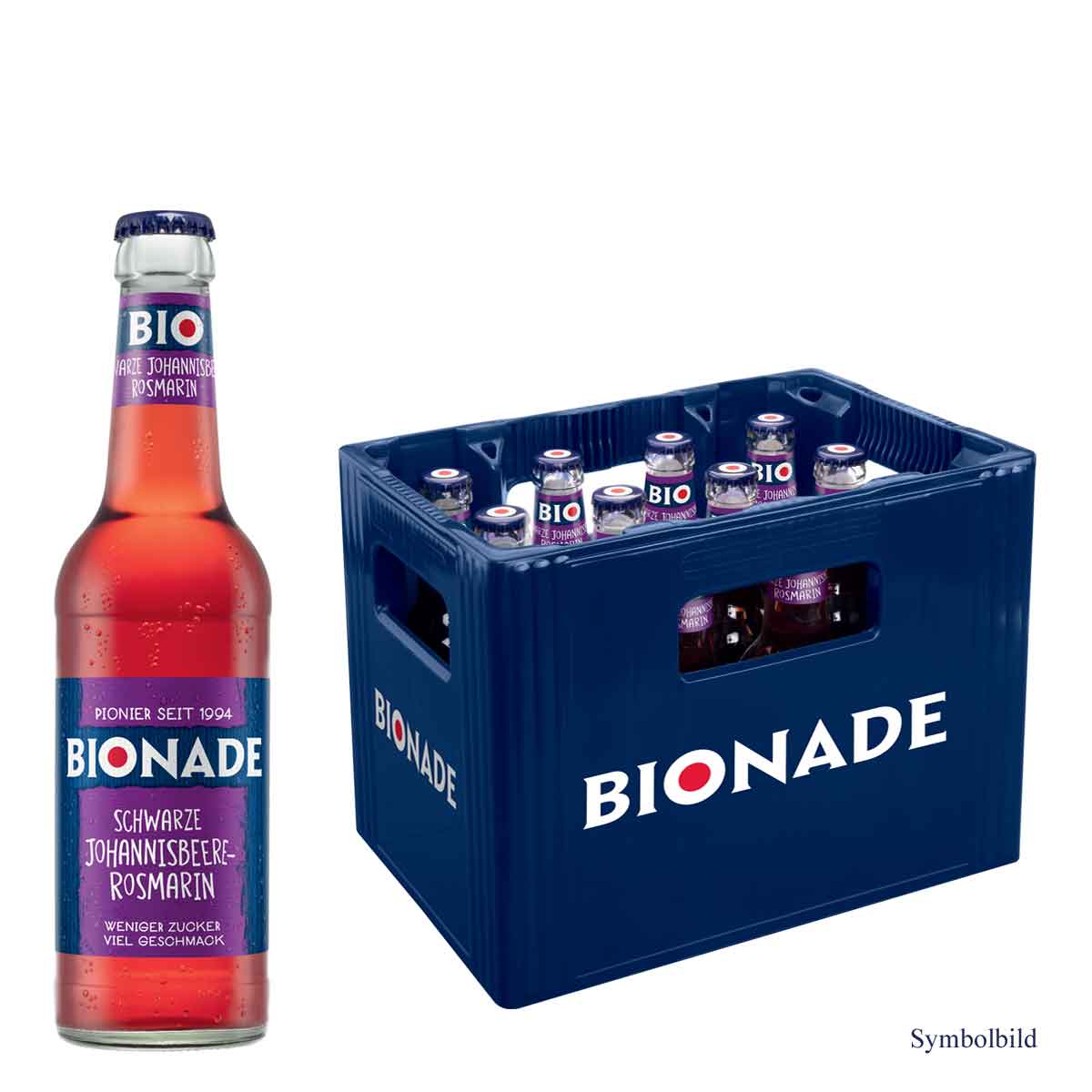 Bionade Schwarze Johannisbeere-Rosmarin