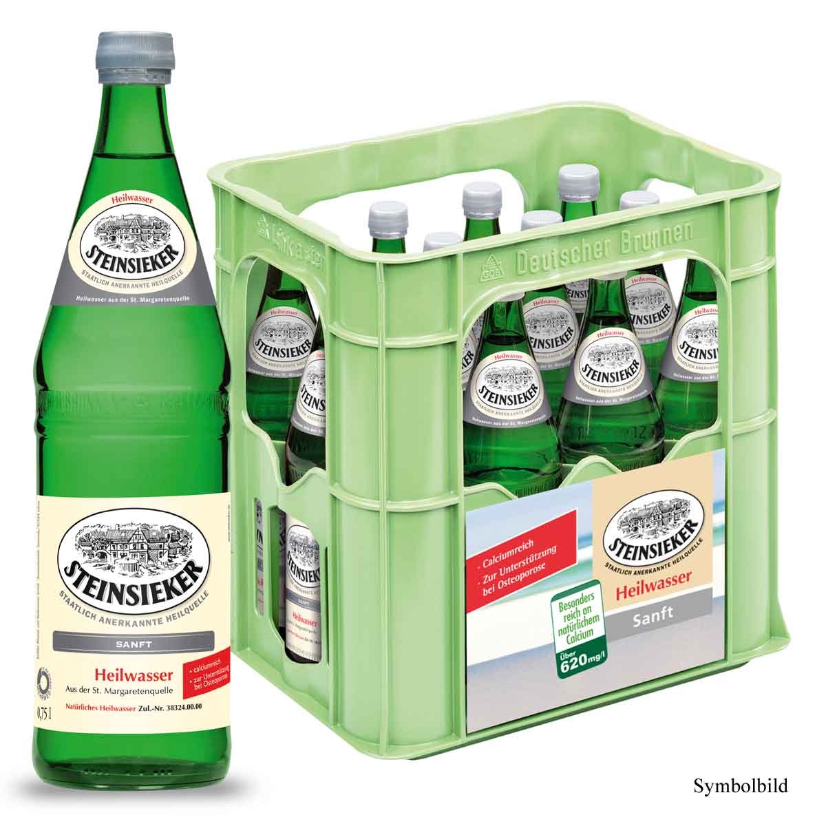 Steinsieker Heilwasser aus der St. Margarethenquelle