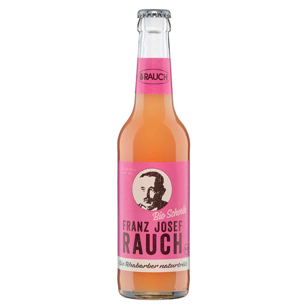 Rauch Schorle Rhabarber naturtrüb Bio