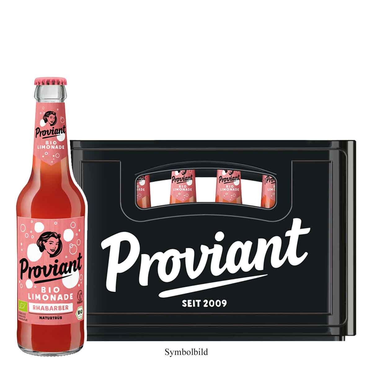 Proviant Rhabarberlimonade naturtrüb Bio