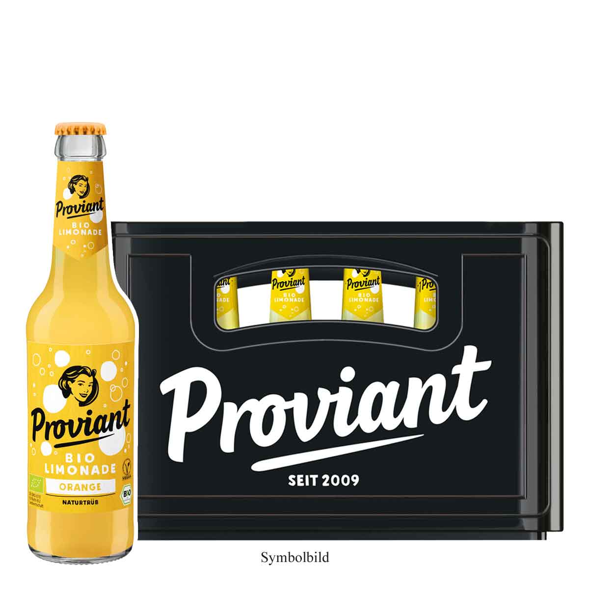 Proviant Orangenlimonade naturtrüb Bio