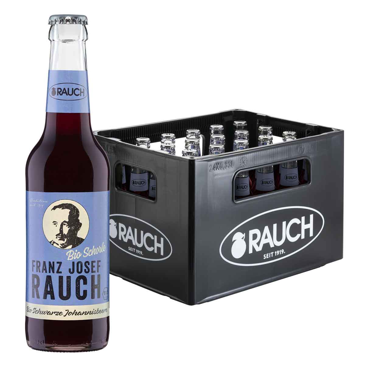 Rauch Schorle Schwarze Johannisbeere Bio