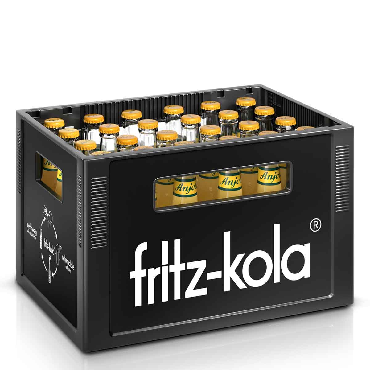 fritz-kola anjola bio-ananas & limetten limonade