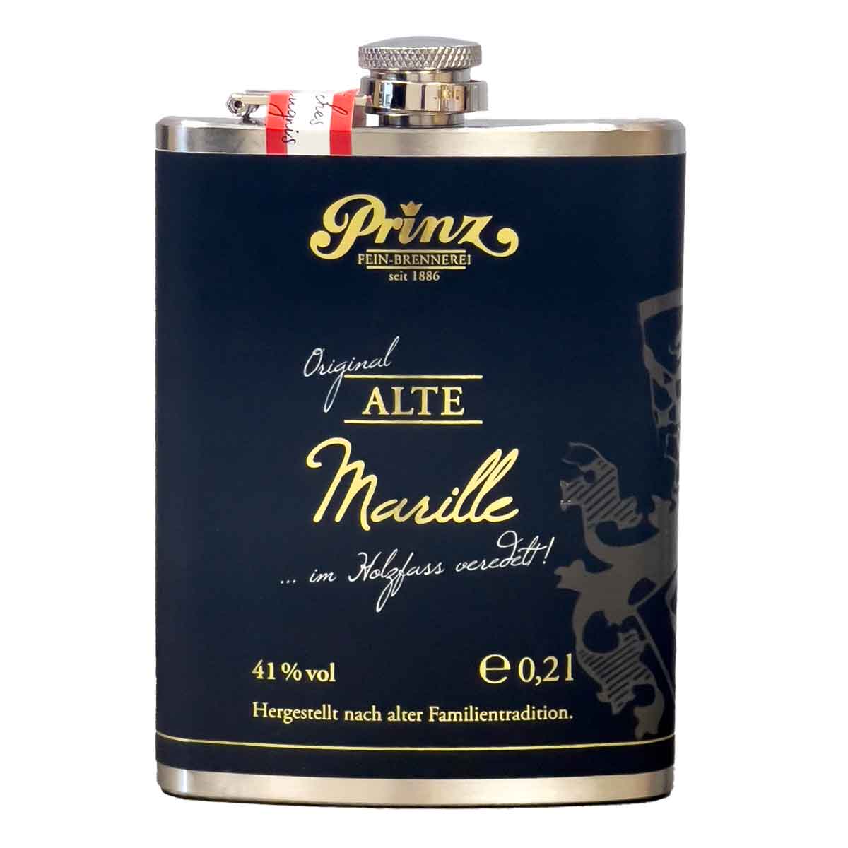 Prinz Alte Marille 41% (Flachmann)