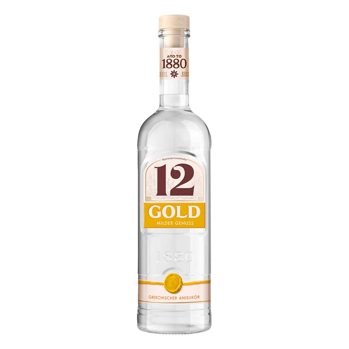 Ouzo 12 Gold 36% Vol.