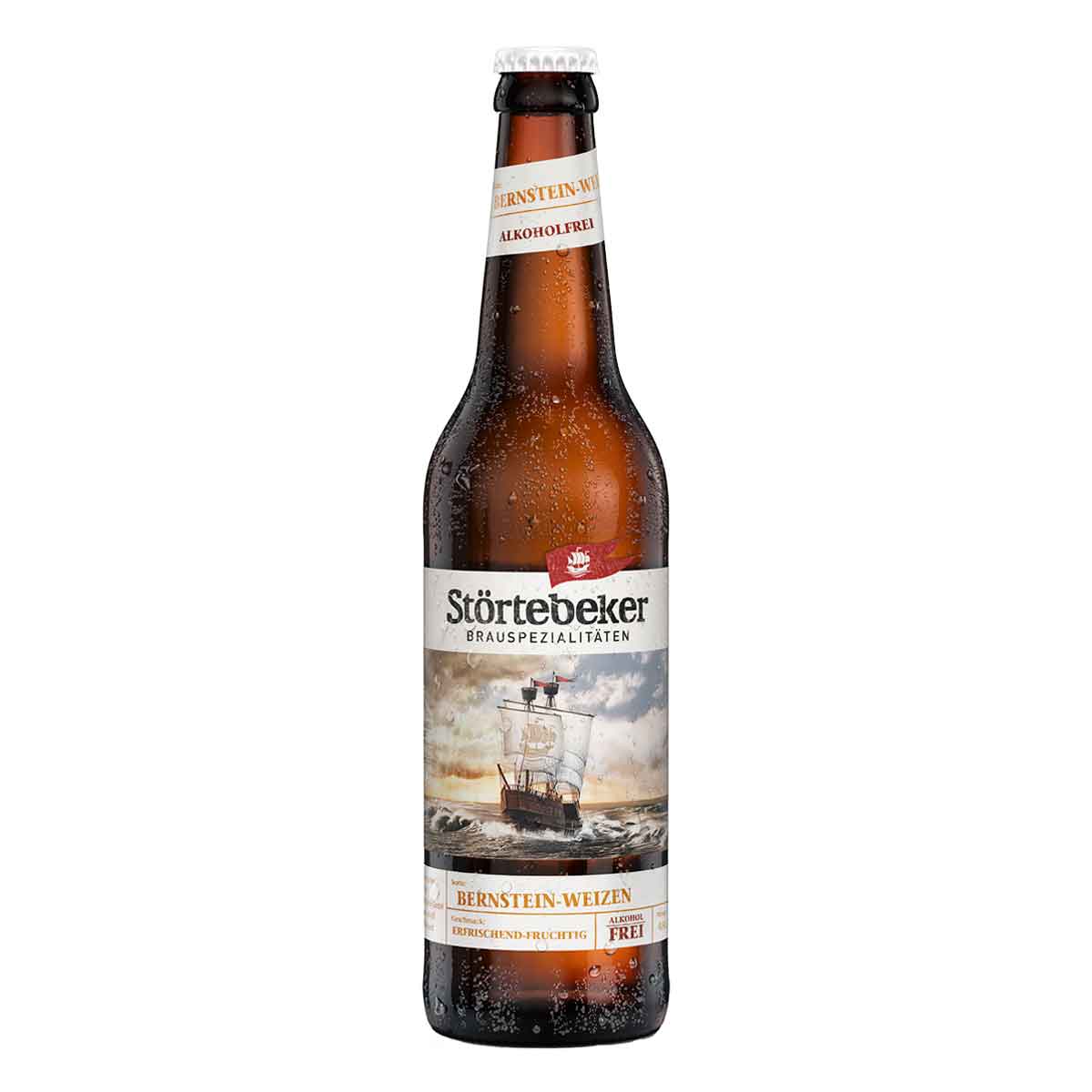 Störtebeker Bernstein-Weizen Alkoholfrei Bio